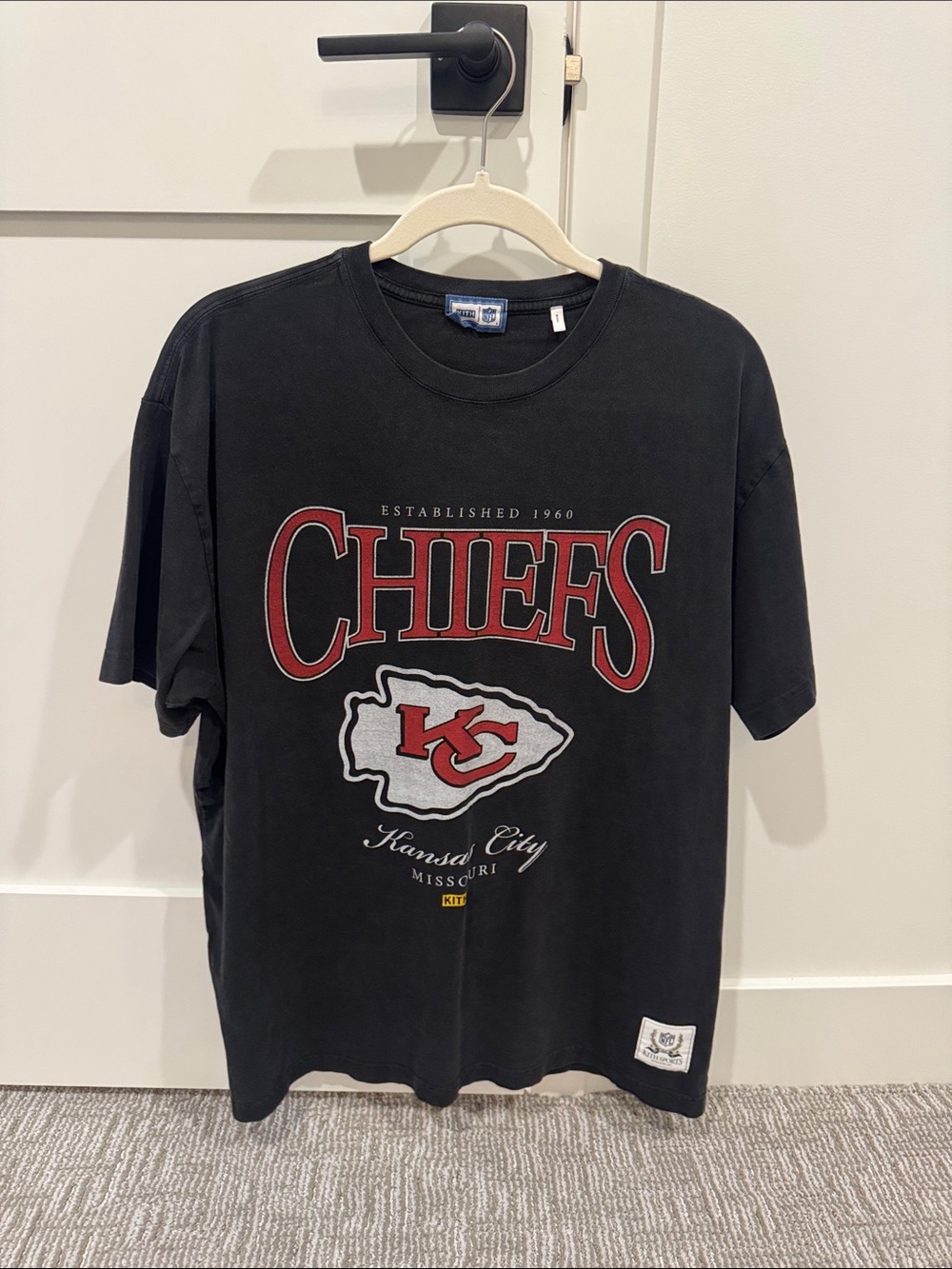 Kansas City Chiefs Kith Black Graphic Tee